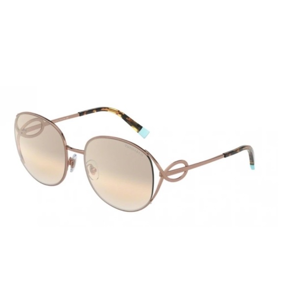 Tiffany & Co Round Mirrored Sunglasses TF3065 56 - Picture 9 of 14